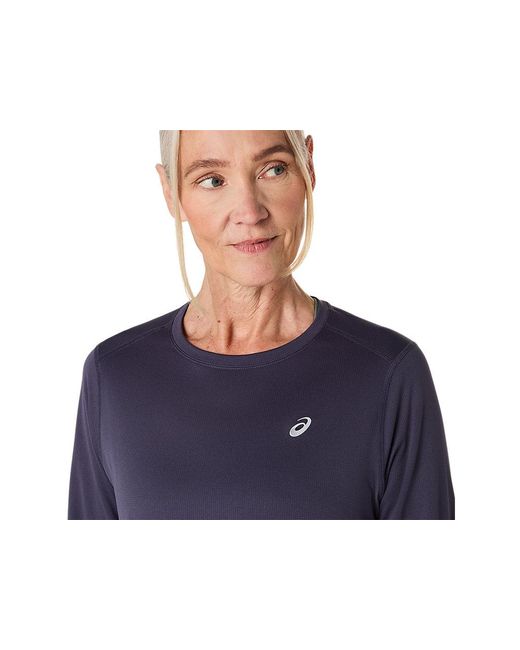 Asics Blue CORE LS TOP