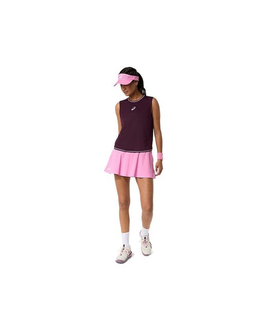 Asics Red Game Sleeveless Top