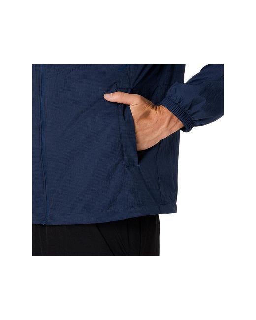 Asics ACTIADAPT PACKABLE JACKET in Blue für Herren