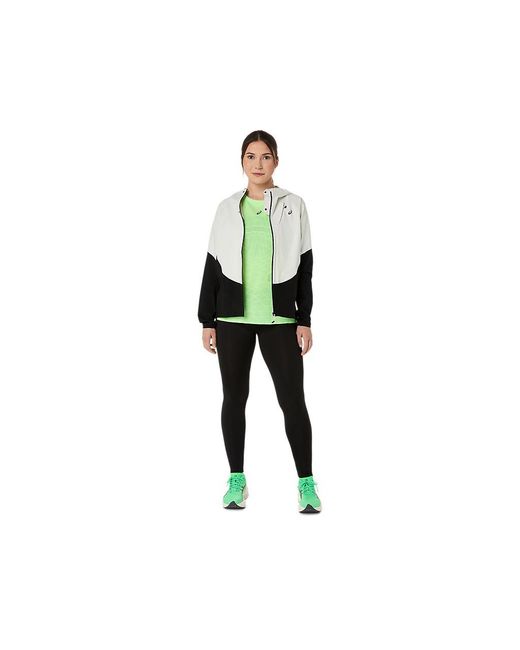 Asics Green Metarun Ss Top