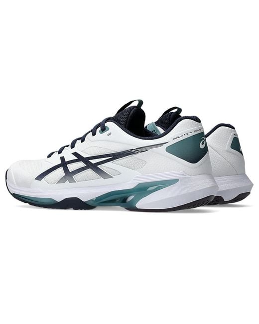 Asics White Solution Speed Ff 4 for men