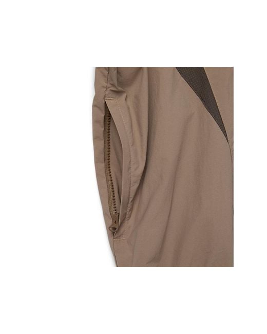Asics Brown Sps Woven Track Jacket for men