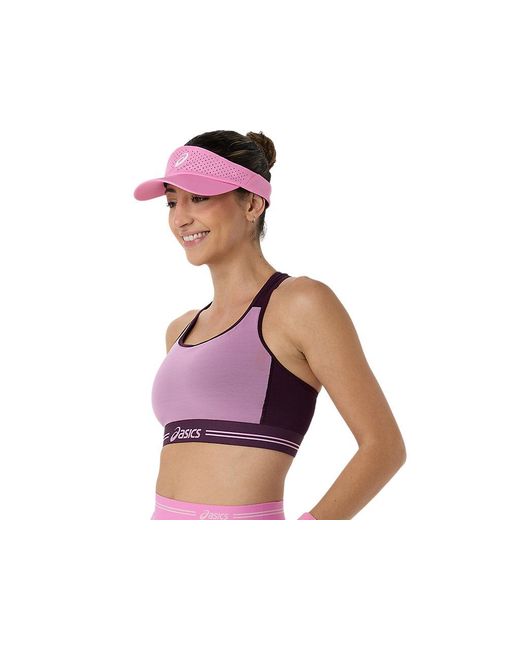 GAME COMPRESSION BRA Asics de color Purple