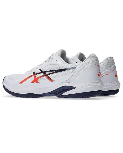 Asics 1041a466-102 Solution Swift Ff 2 White/nova Orange Uk 11.5 for men