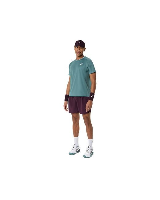 Asics Blue Game Ss Top for men