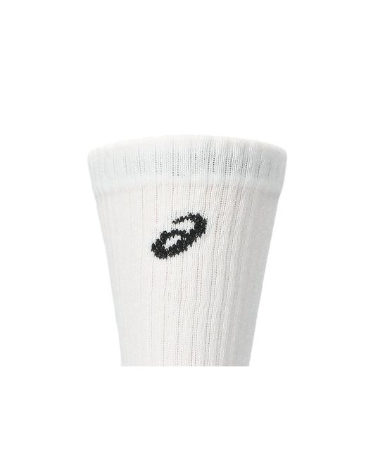 Asics Black Aeg 6 Pack Crew Sock for men