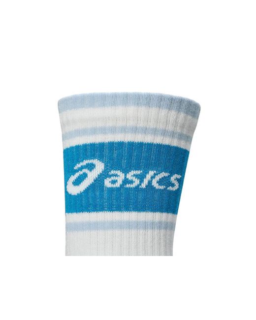 Asics Black Aeg 3 Pack Logo Crew Sock for men