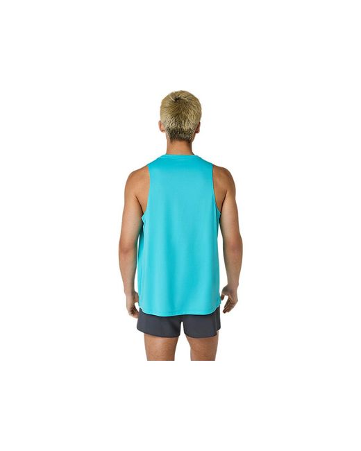 Asics Core Singlet in het Blue voor heren