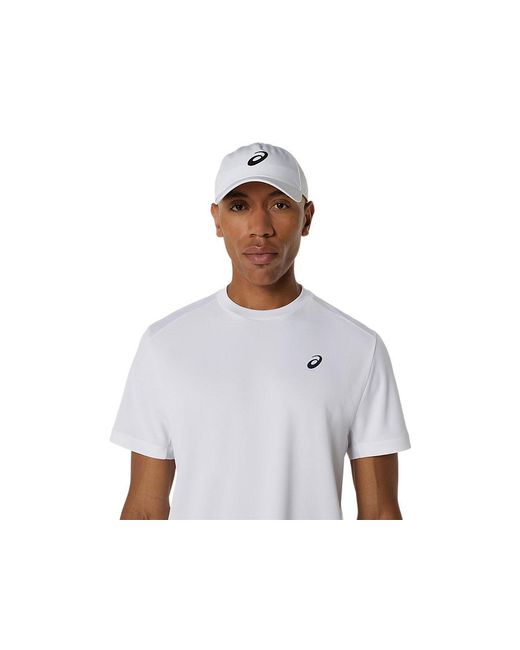 Asics Black Court Ss Top for men