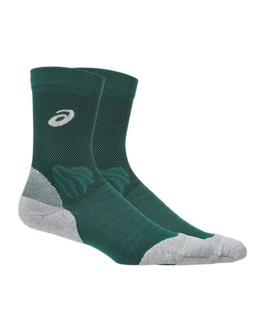 Asics Green Lightweight Court+ Tennis Crew Sock for men