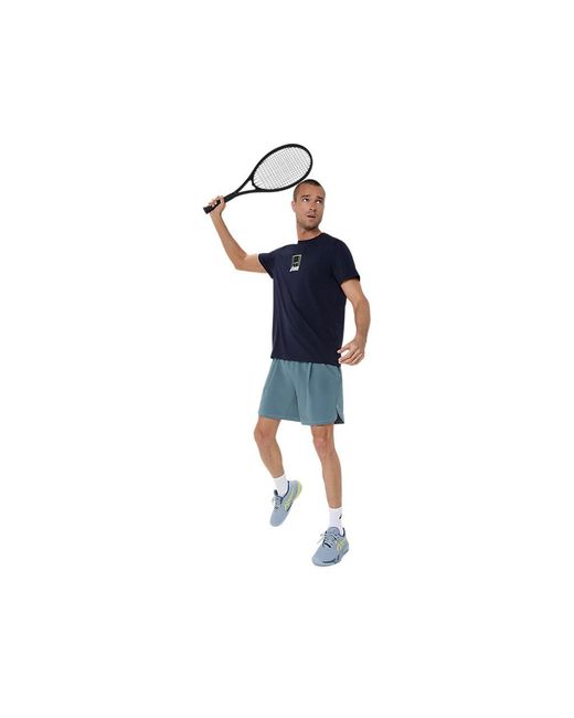 Asics Blue Court Core Graphic Tee for men