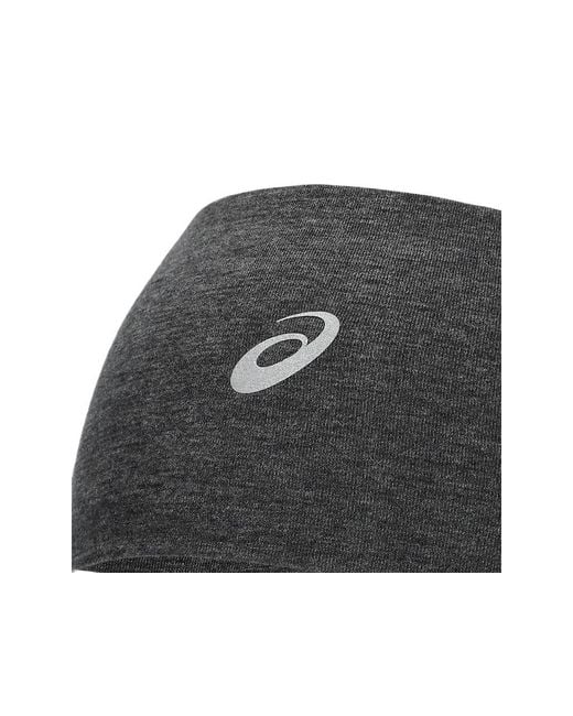 Asics Black Essential Running Headband for men