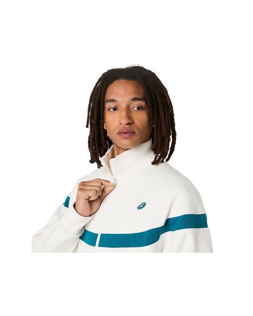 Asics Blue Heritage Track Jacket for men