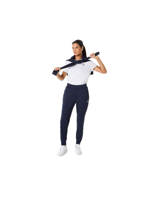 Asics Black Court Warm-Up Pant