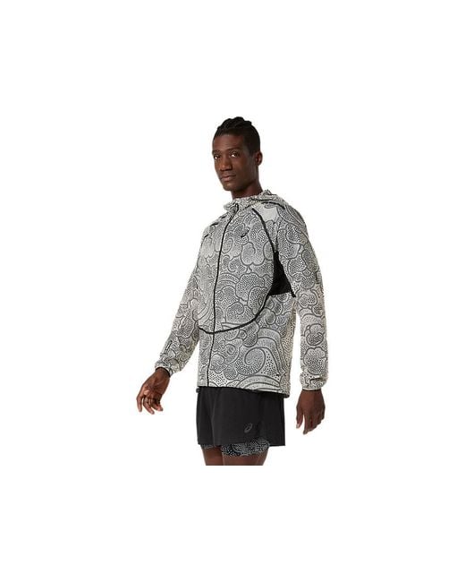 Asics Black Limited Series Wind Breaker Jacket for men