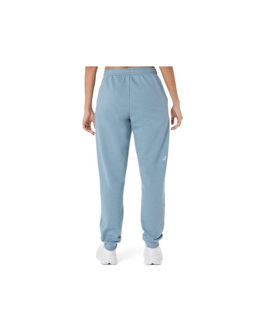 Asics Blue Logo Fleece Pant