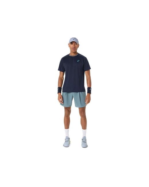 Asics Blue Game Ss Top for men