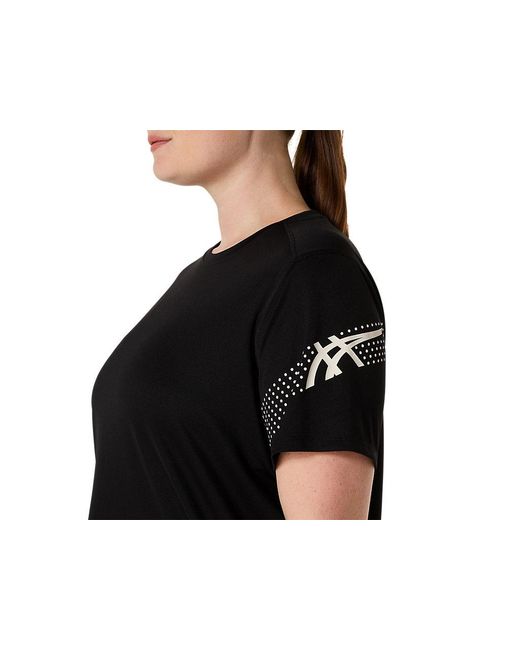 Asics Black Icon Ss Top