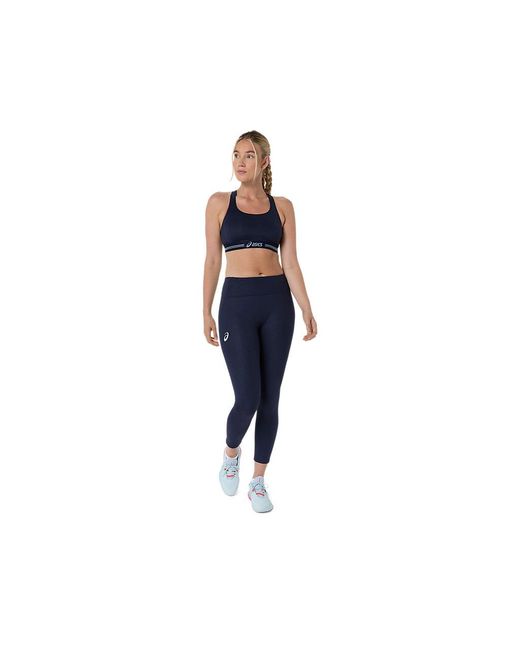 Asics Blue Game Compression Bra