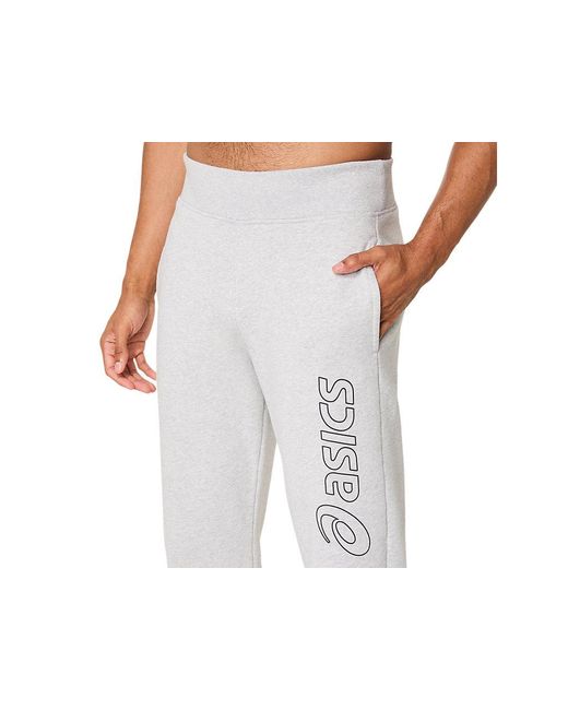 Asics Black Logo Sweatpant for men