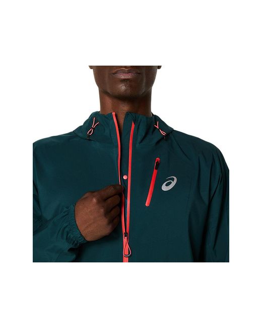 Asics FUJITRAIL ELITE WATERPROOF JACKET in Black für Herren