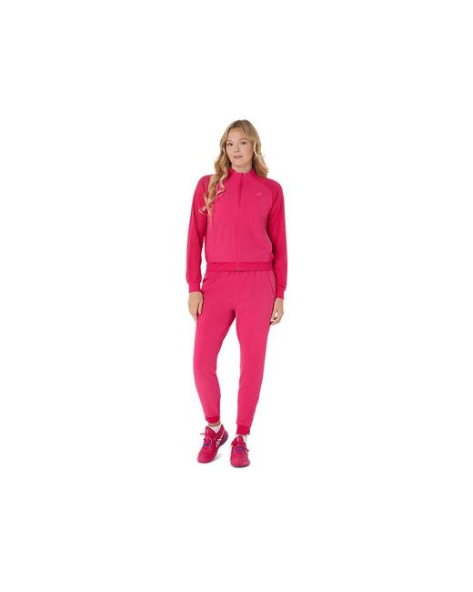 Asics Pink Match Jacket