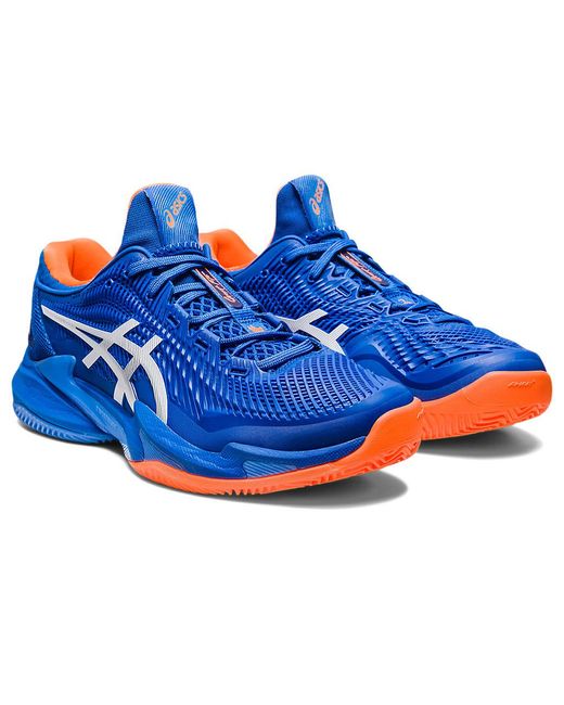 Asics Court Ff 3 Novak Clay in het Blauw voor heren | Lyst NL