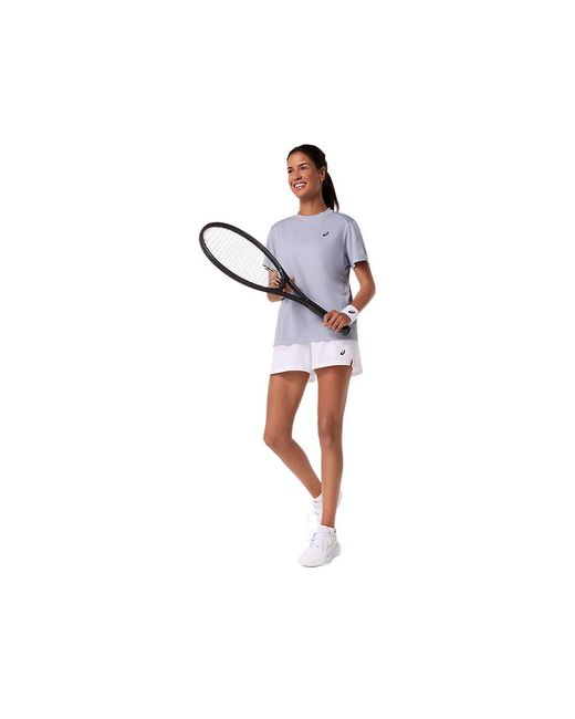 Asics Black Court Ss Top