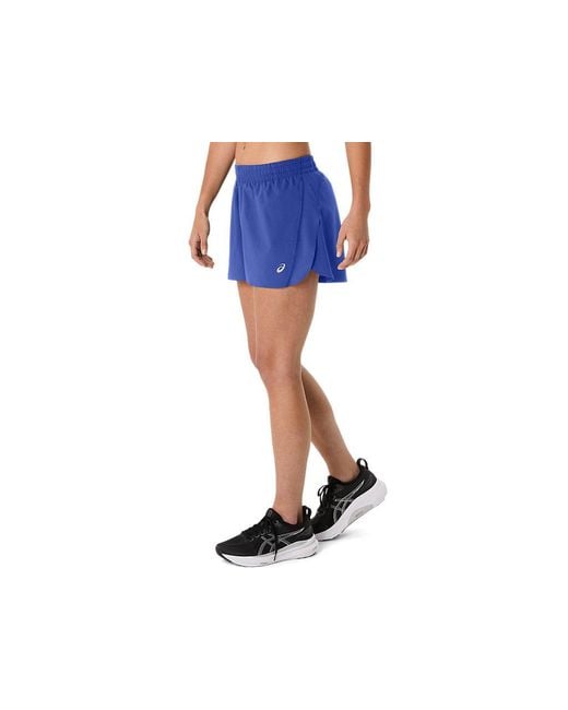 Asics Blue Core Split Short