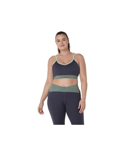 Asics Nagino Flex Strappy Bra in het Black