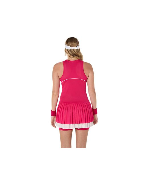 Asics Red Match Dress