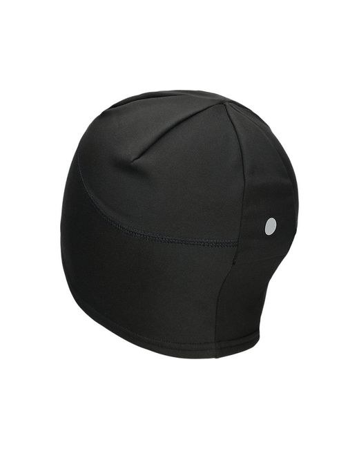 Asics Black Winter Run Beanie for men