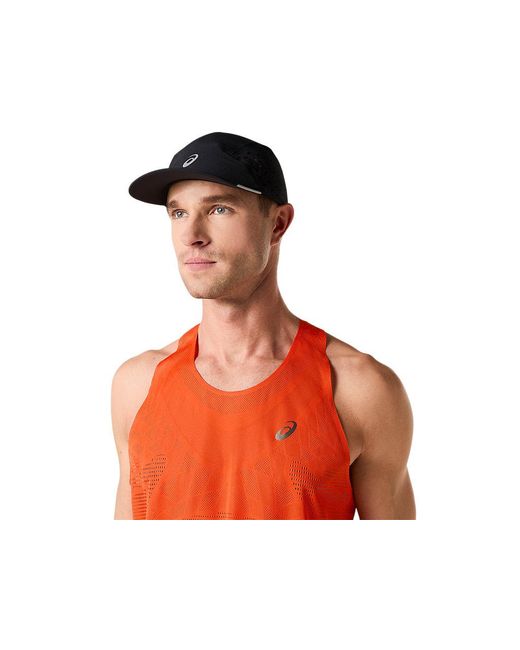 Asics Metarun Singlet in het Red voor heren