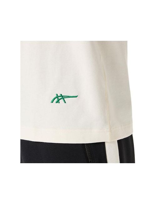 Asics Black Heritage Heavy Cotton Run City Tee for men