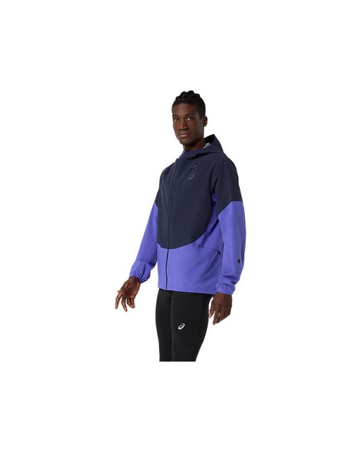 Asics Blue Metarun Legend Jacket for men
