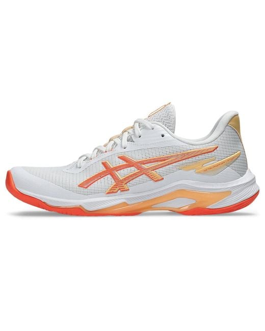 Asics White Netburner Ballistic Ff 4