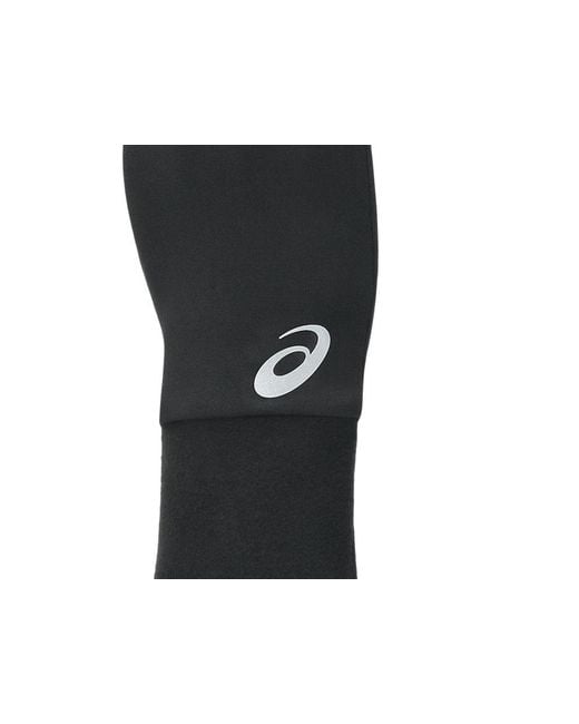 Asics Black Winter Glove for men