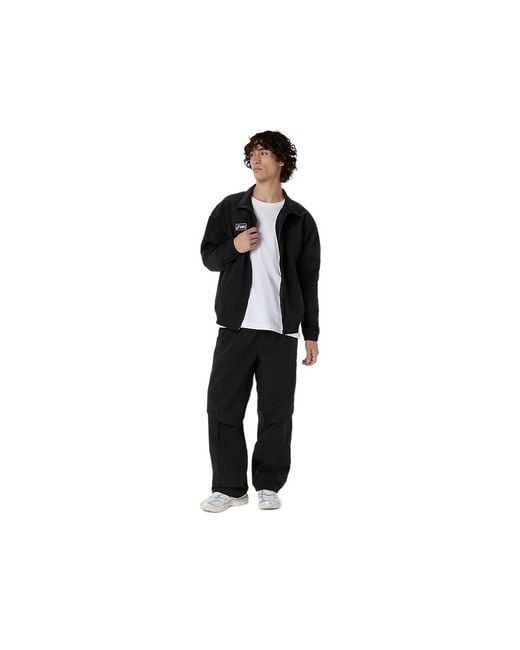 Asics Black Sps Woven Track Jacket for men