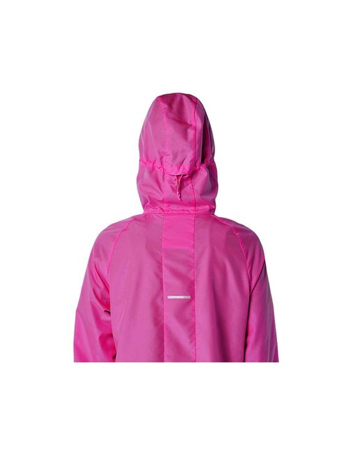 Asics Pink Run Hood Jacket