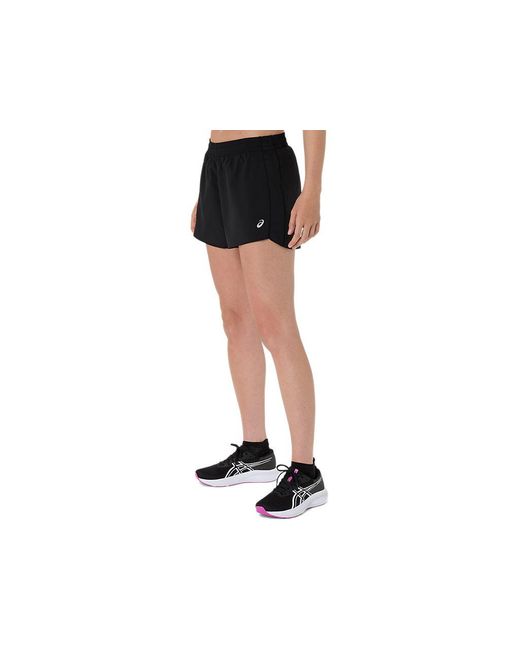 Asics Black Icon 4In Short