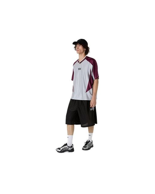 Asics Purple Sps Game Shirt Short Sleeve for men