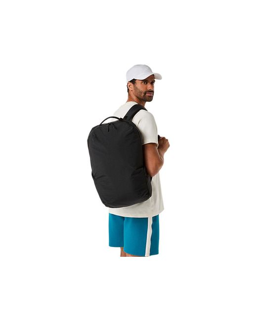 Asics Black Performance Life Style Back Pack for men