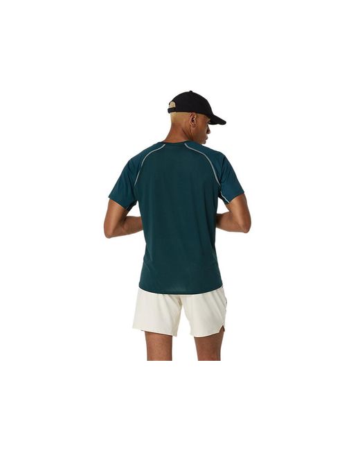Match Actibreeze Ss Top di Asics in Black da Uomo