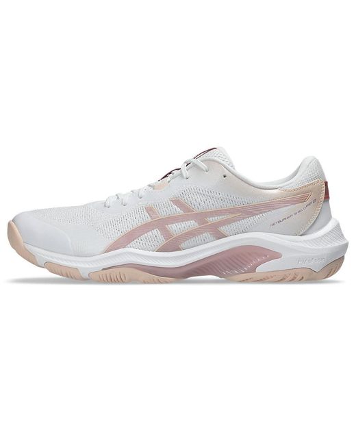 Asics White Netburner Shield Ff 2