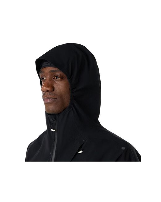 Asics Black Metarun Legend Jacket for men