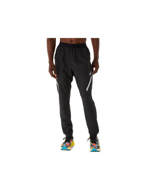 Asics Lite-Show Pant in het Black voor heren