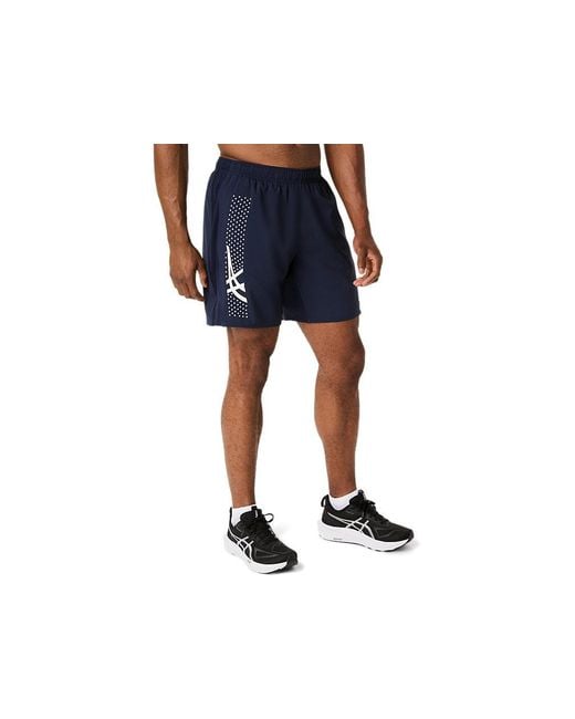 Asics Black Icon 7In Short for men