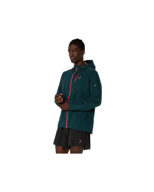 Asics FUJITRAIL ELITE WATERPROOF JACKET in Black für Herren
