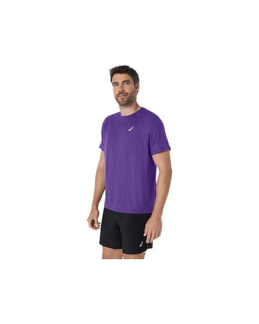 Asics Sport Run Top in het Purple voor heren