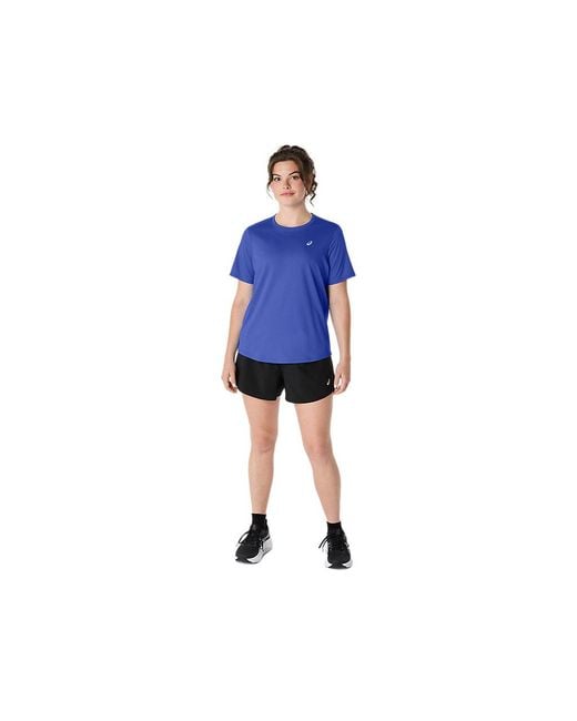 Asics Blue Core Ss Top